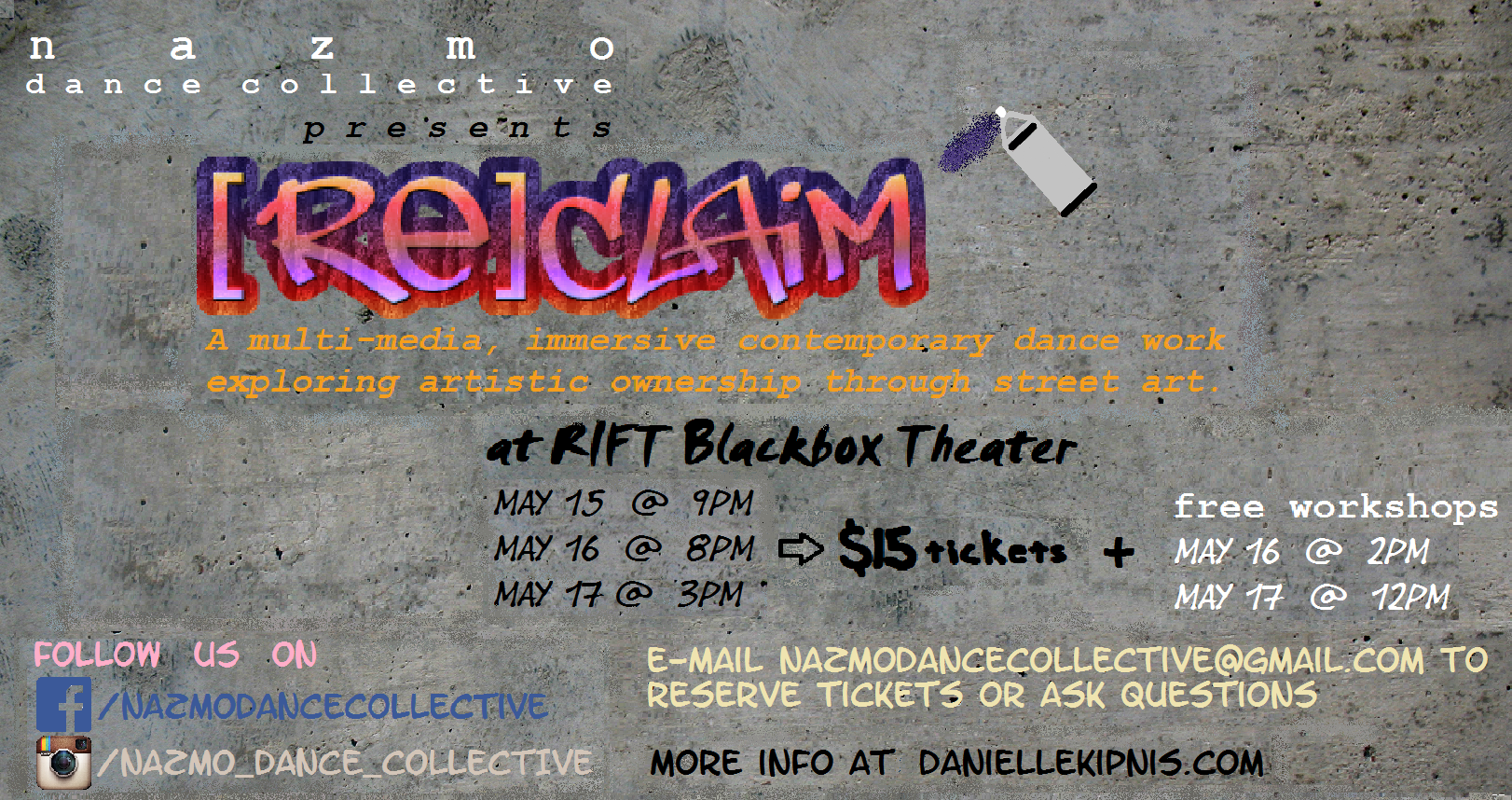 Reclaim Flyer