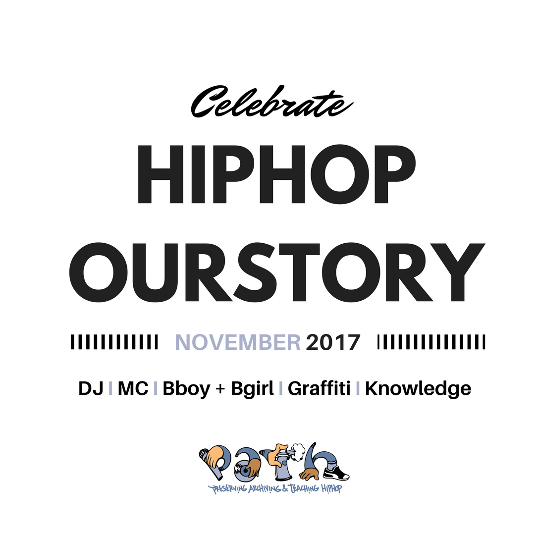Flyer to promote the Ice Cream event for Hip Hop History Month
